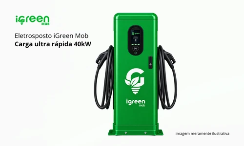 Eletroposto iGreen Mob carga ultra rápida 40 kW